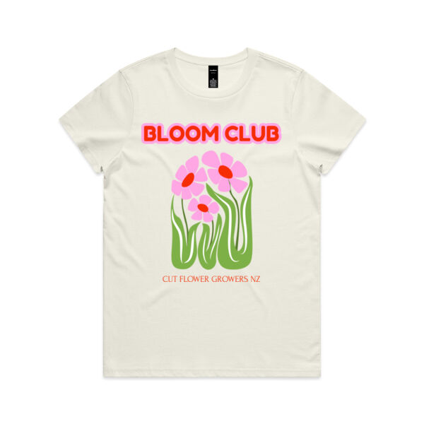 Bloom Club  - AS Colour Womens Maple Tee Thumbnail